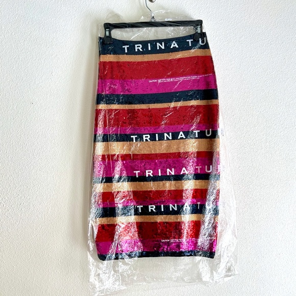 Trina Turk Cava Sequin Skirt - Picture 13 of 16